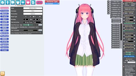 Mods and Characters available for Koikatsu and Koikatsu .